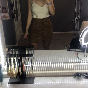 GORGEOUS brown skirt!